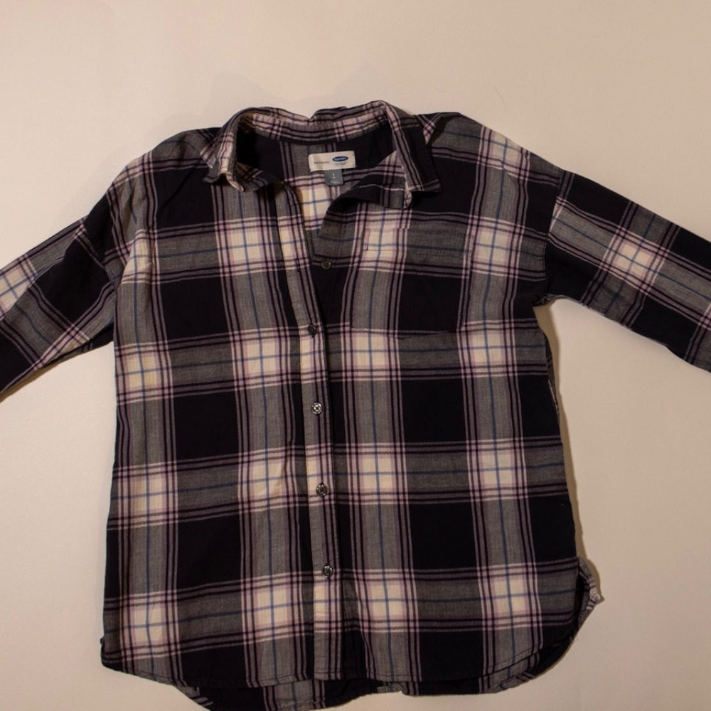 Cozy Old Navy Boyfriend Flannel - EUC